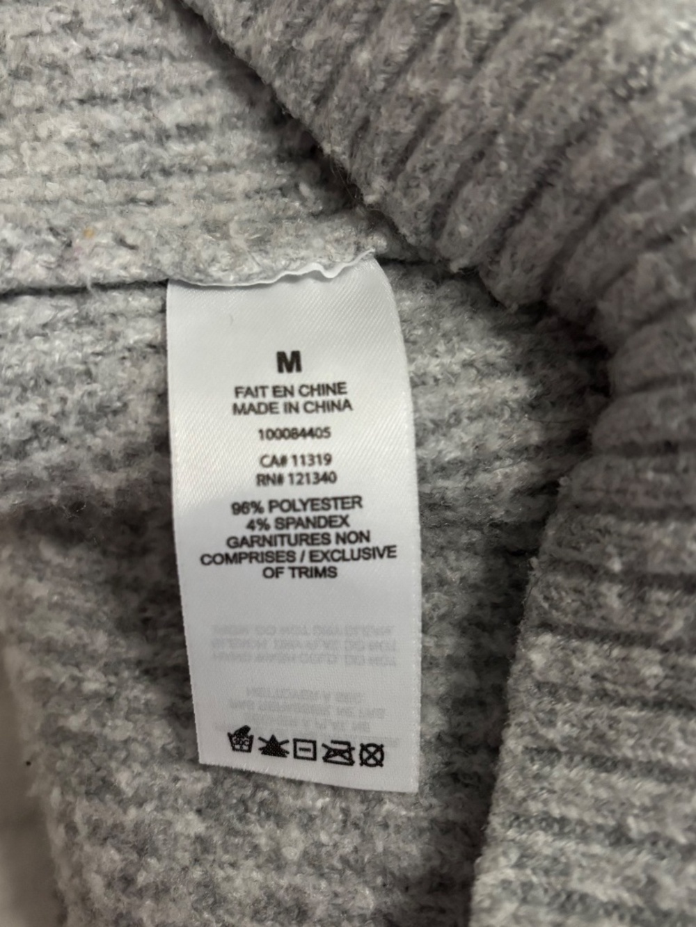 Dynamite Grey Knit Cardigan - Picture 4 of 4